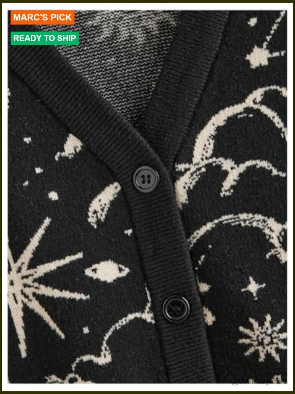 Plus Size Boho Printed Cardigan Sweater Button Up V Neck Long Sleeve Knit Tops